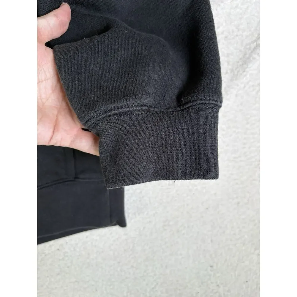 Carhartt Hoodie Sweatshirt Mens Medium Black Rain Defender Midweight Loose Fit